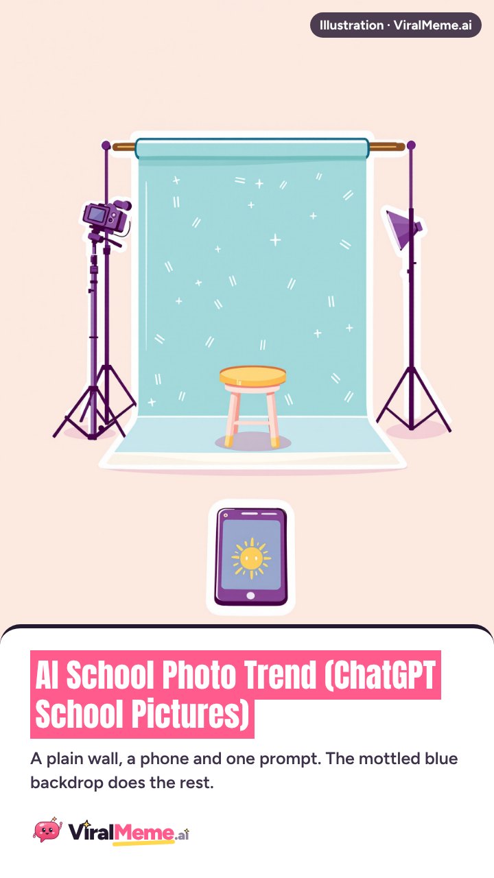AI School Photo Trend (ChatGPT School Pictures)