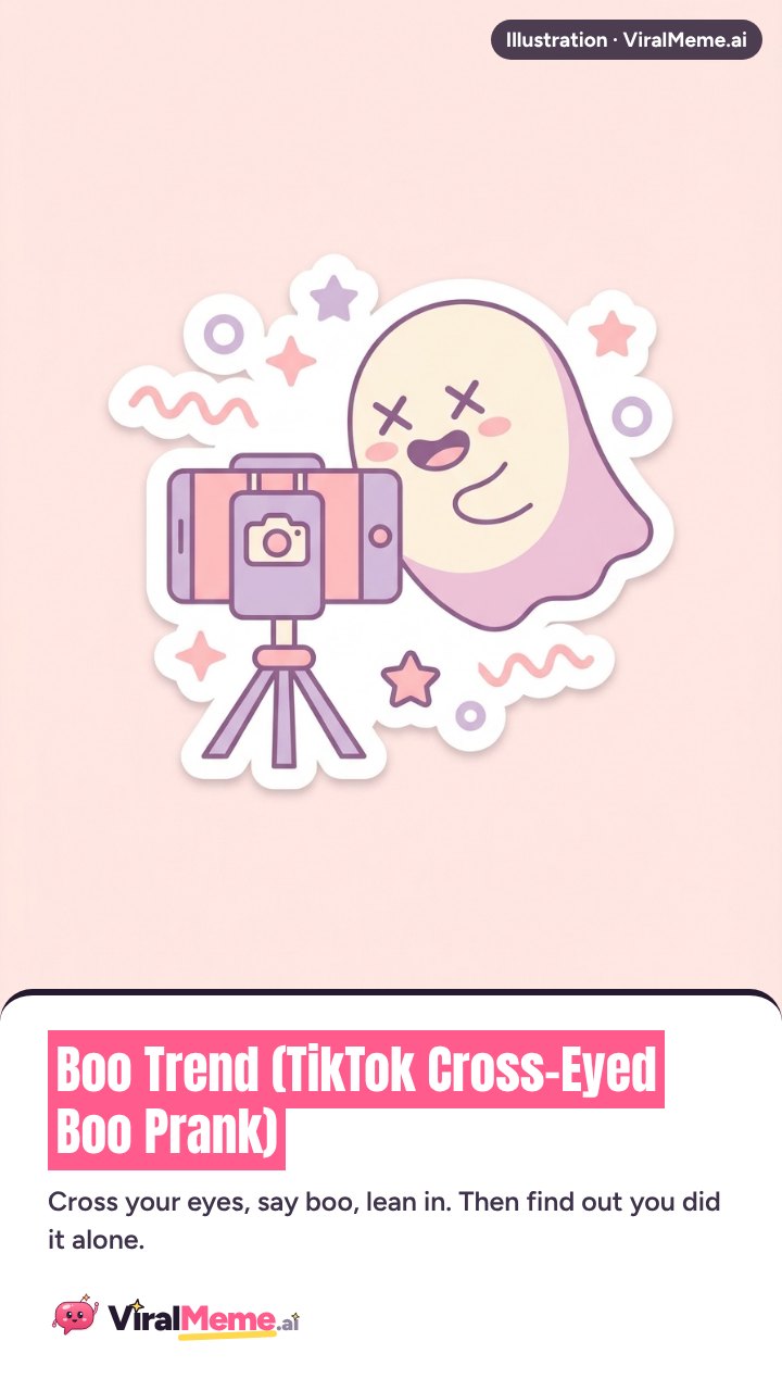 Boo Trend (TikTok Cross-Eyed Boo Prank)