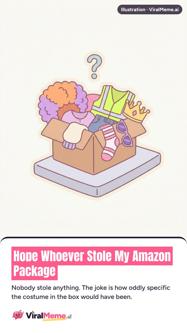 Hope Whoever Stole My Amazon Package