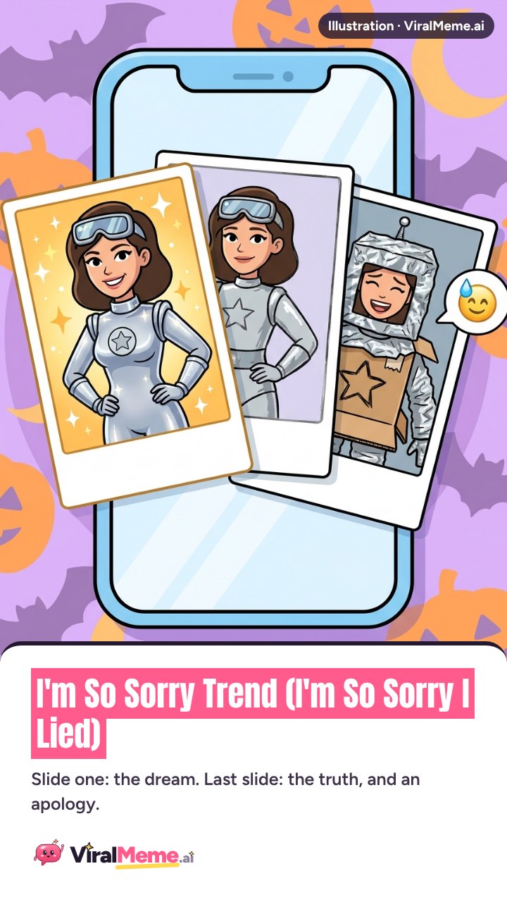 I'm So Sorry Trend (I'm So Sorry I Lied)
