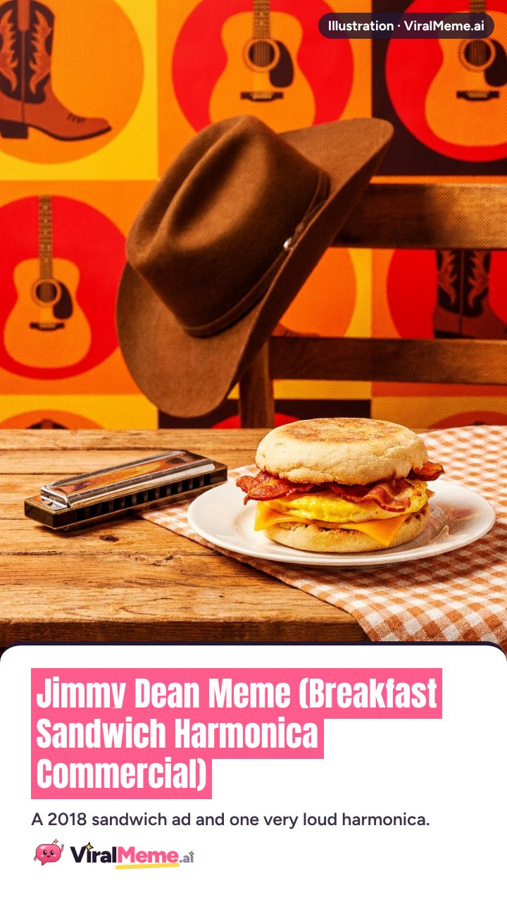 Jimmy Dean Meme (Breakfast Sandwich Harmonica Commercial)