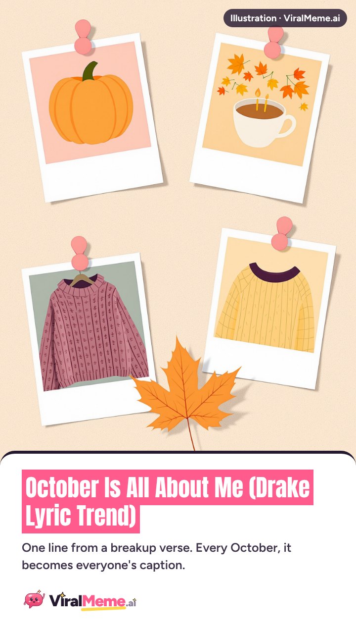October Is All About Me (Drake Lyric Trend)