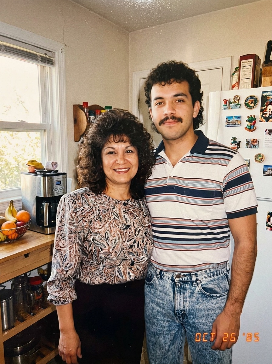 80s AI Photo Trend: AI example
