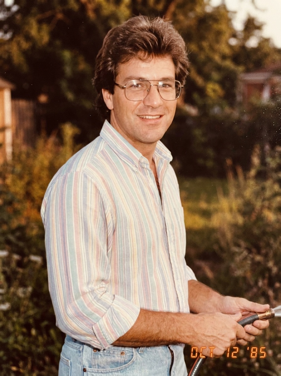 80s AI Photo Trend: AI example