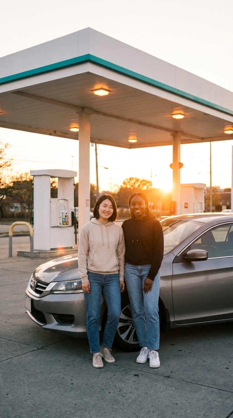 Gas Station Trend: AI example